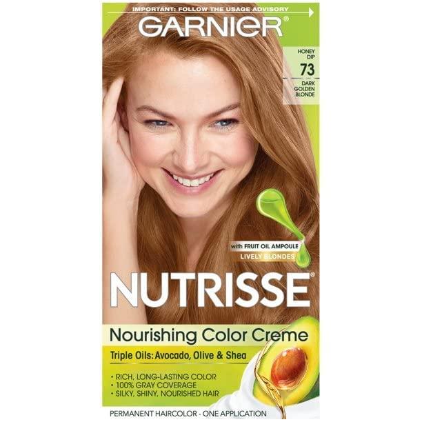 imageGarnier Hair Color Nutrisse Ultra Color Nourishing Creme RC1 Medium Intense Copper Red Terracotta Chili Permanent Hair Dye 2 Count Packaging May VaryGolden