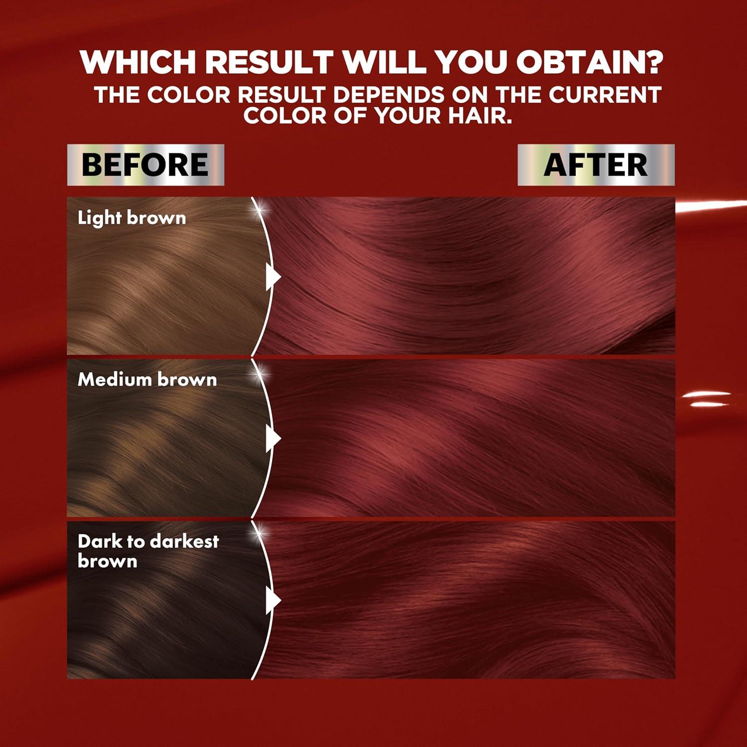 imageGarnier Hair Color Nutrisse Ultra Color Nourishing Creme RC1 Medium Intense Copper Red Terracotta Chili Permanent Hair Dye 2 Count Packaging May VaryR3 Light Intense Auburn Red Hibiscus