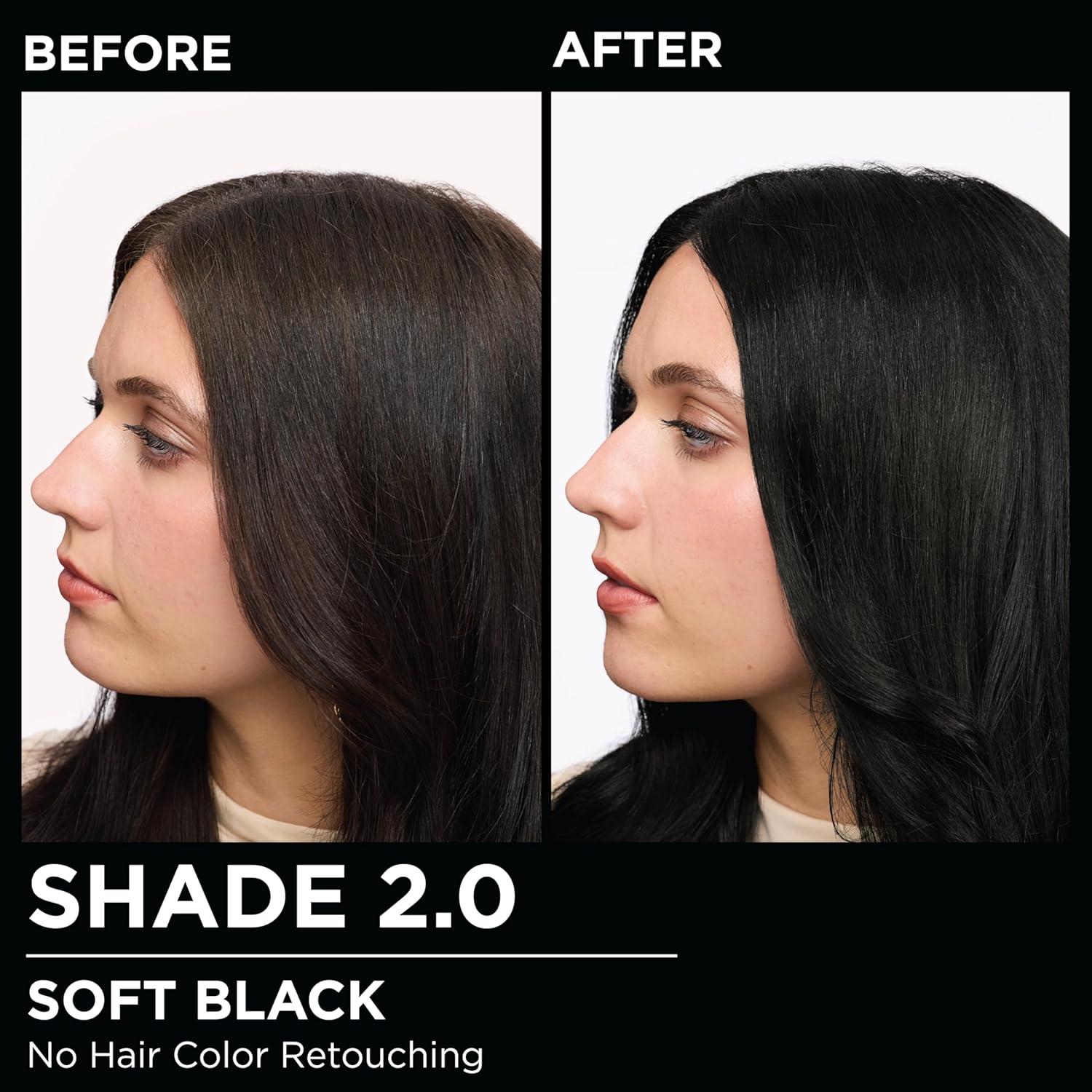 imageGarnier Hair Color Olia AmmoniaFree Brilliant Color OilRich Permanent Hair Dye 30 Darkest Brown 2 Count Packaging May Vary20 Soft Brown