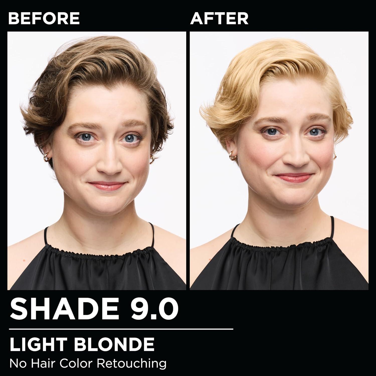 imageGarnier Hair Color Olia AmmoniaFree Brilliant Color OilRich Permanent Hair Dye 30 Darkest Brown 2 Count Packaging May Vary90 Light Blonde