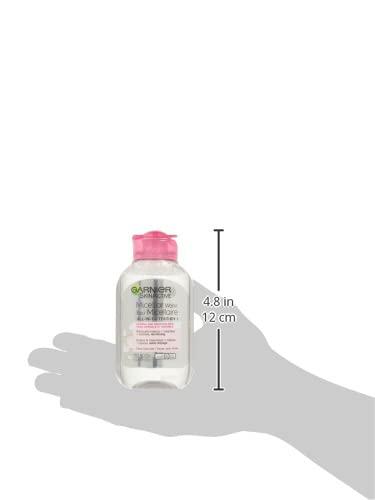 imageGarnier Micellar Cleansing Water Allin1 Makeup Remover and Facial Cleanser For All Skin Types 34 Fl Oz 100mL 1 Count Packaging May Vary