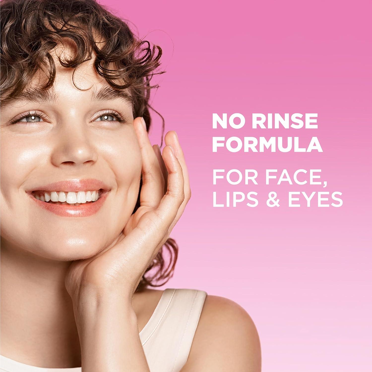 imageGarnier Micellar Water with Rose Water and Glycerin Hydrating Facial Cleanser ampamp Makeup Remover For All Skin Types Vegan Cruelty Free 135 Fl Oz 400mL 2 CountUnscented