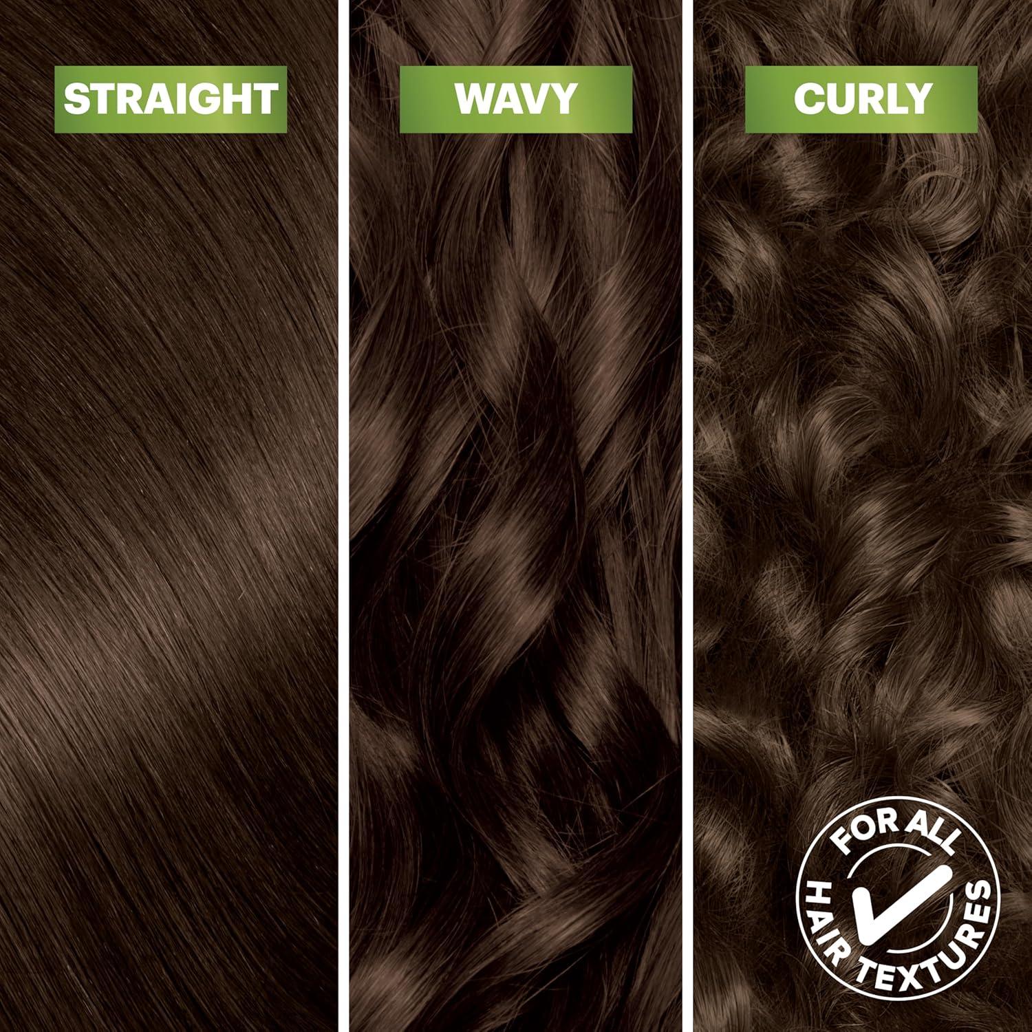 imageGarnier Nutrisse Ultra Coverage Hair Color 600 Deep Light Natural Brown Spiced Hazelnut Permanent Hair Dye Packaging May Vary500 Deep Medium Natural Brown Glazed Walnut