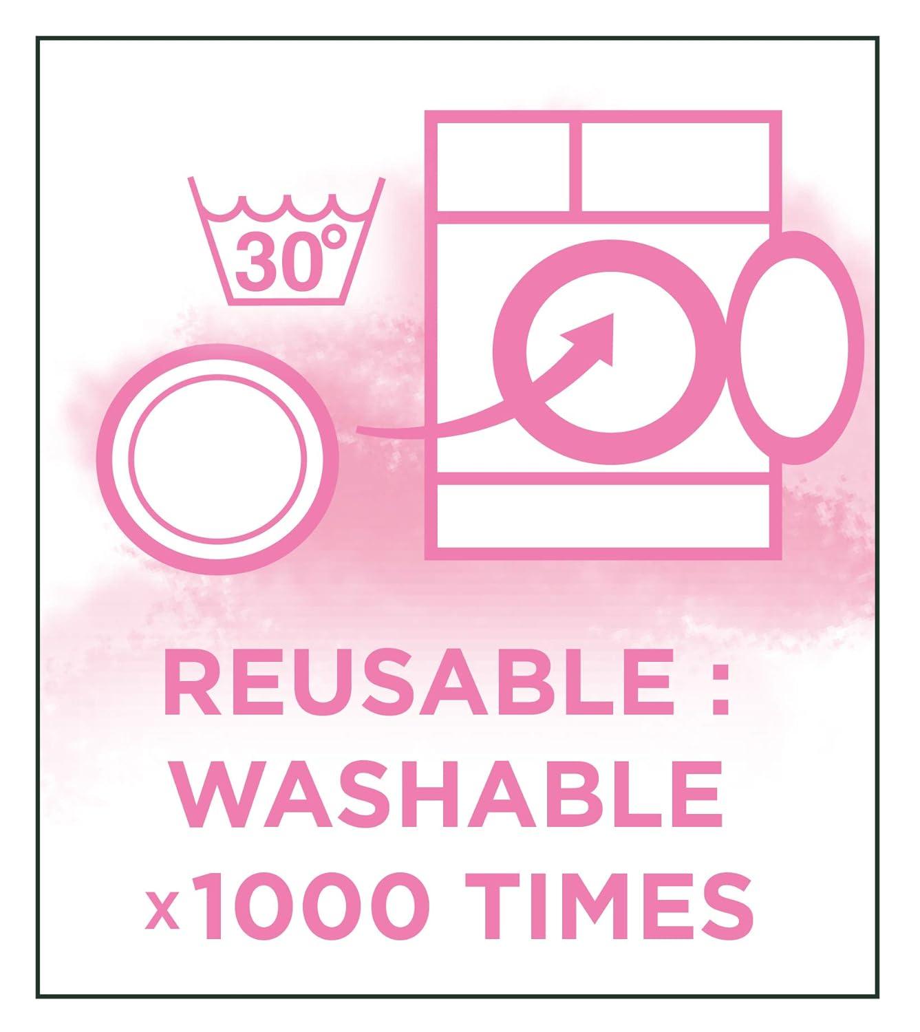 imageGarnier SkinActive Micellar Cleansing Water Allin1 Cleanser ampamp Waterproof Makeup Remover 135 floz 2 pack  EcoPads Packaging May Vary