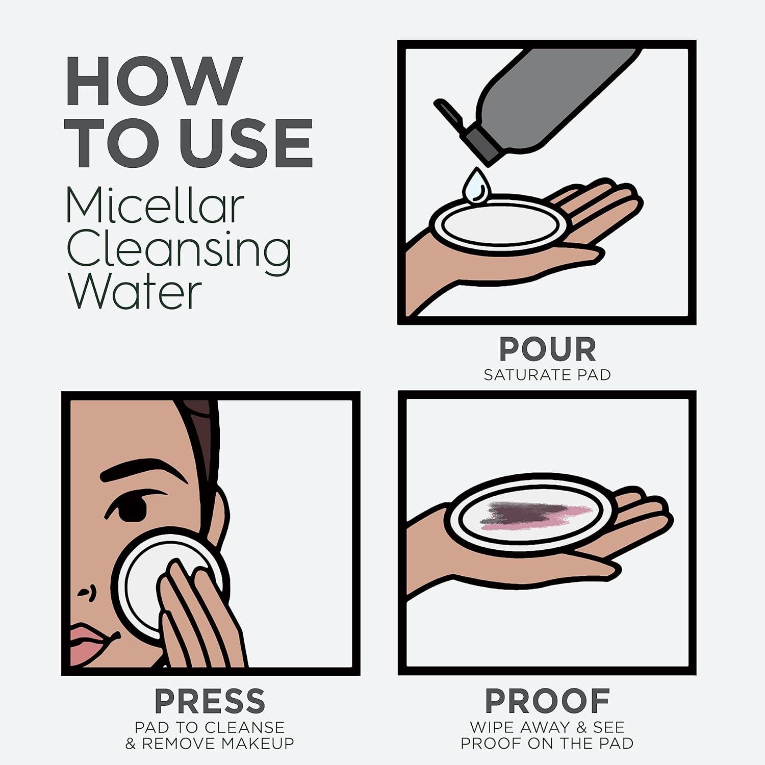 imageGarnier Skinactive Micellar Cleansing Jelly Water with Charcoal Purifying All in One Water 2 Pack