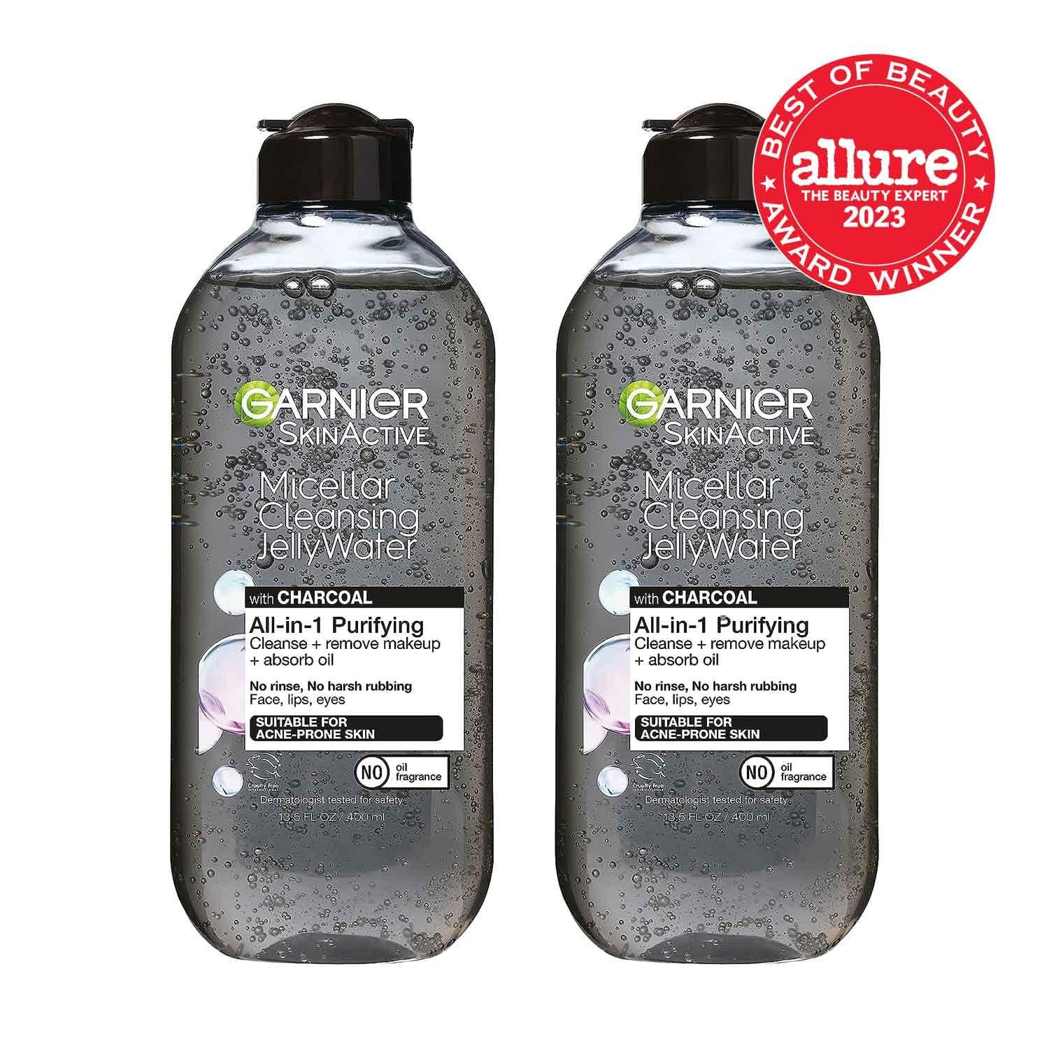 imageGarnier Skinactive Micellar Cleansing Jelly Water with Charcoal Purifying All in One Water 2 Pack