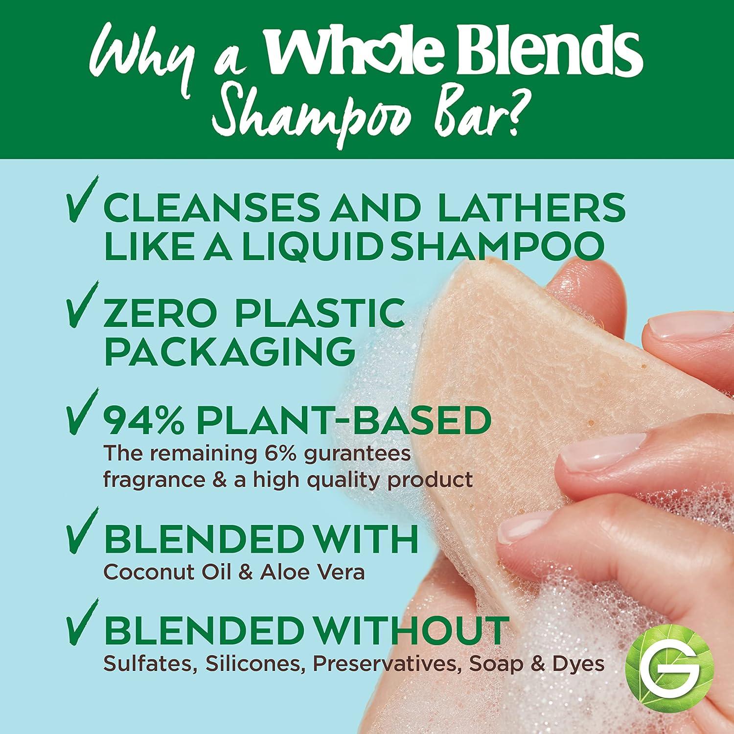 imageGarnier Whole Blends Hydrating Shampoo Bar for Normal Hair Coco ampamp Aloe Vera 2 Oz 1 Count Packaging May VaryGinger