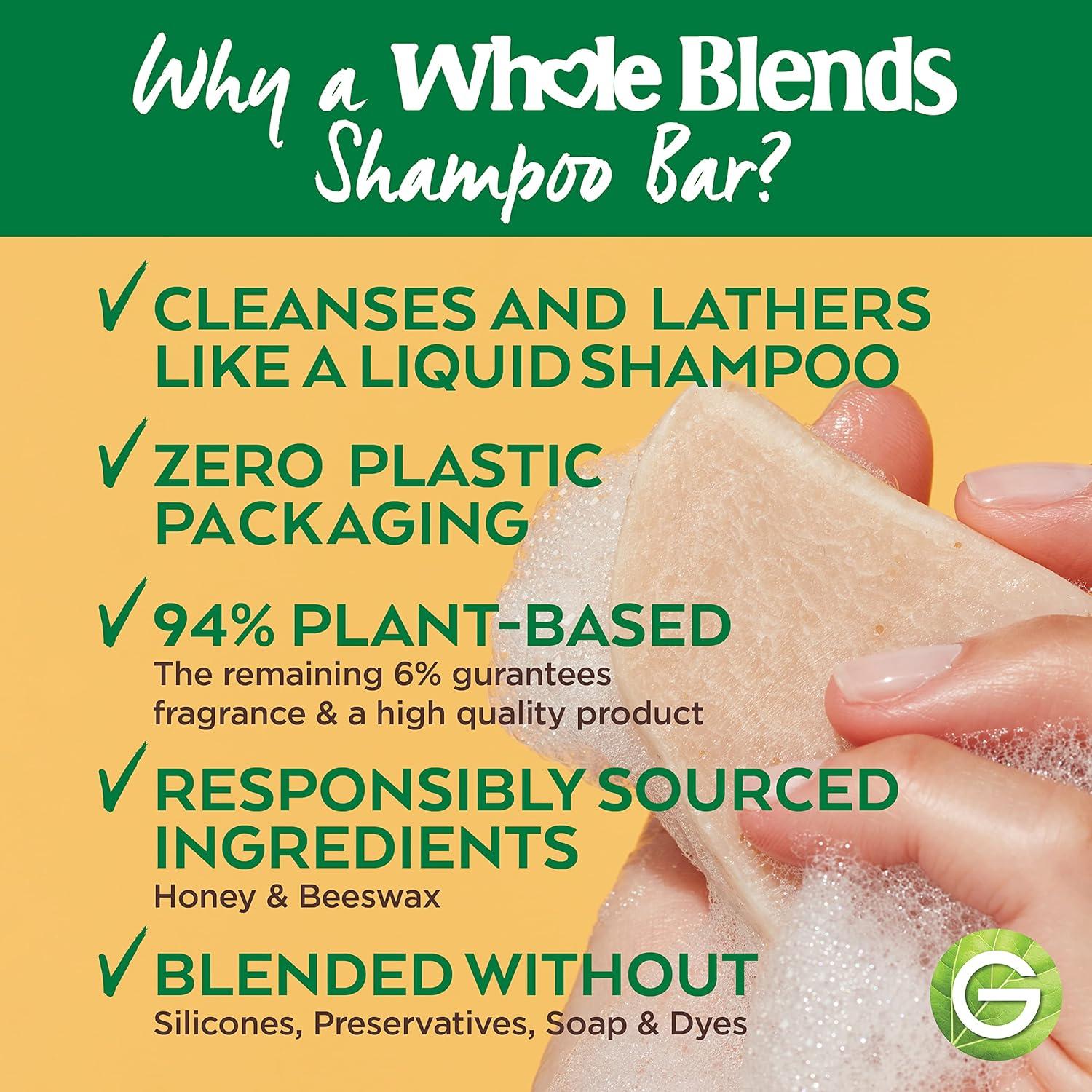imageGarnier Whole Blends Restoring Shampoo Bar for Dry Damaged Hair Honey Treasures 2 Oz 1 Count Packaging May Vary2 Ounce Pack of 1
