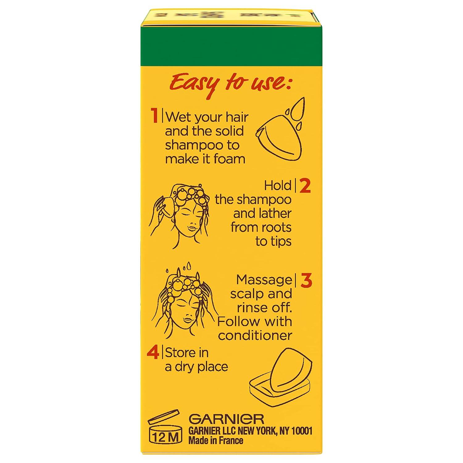 imageGarnier Whole Blends Restoring Shampoo Bar for Dry Damaged Hair Honey Treasures 2 Oz 1 Count Packaging May Vary2 Ounce Pack of 2