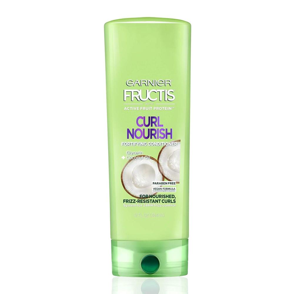imageGarnier Fructis Curl Nourish Sulfate Free Moisturizing Conditioner 12 Fl Oz 3 Count Packaging May VaryCurl Nourish