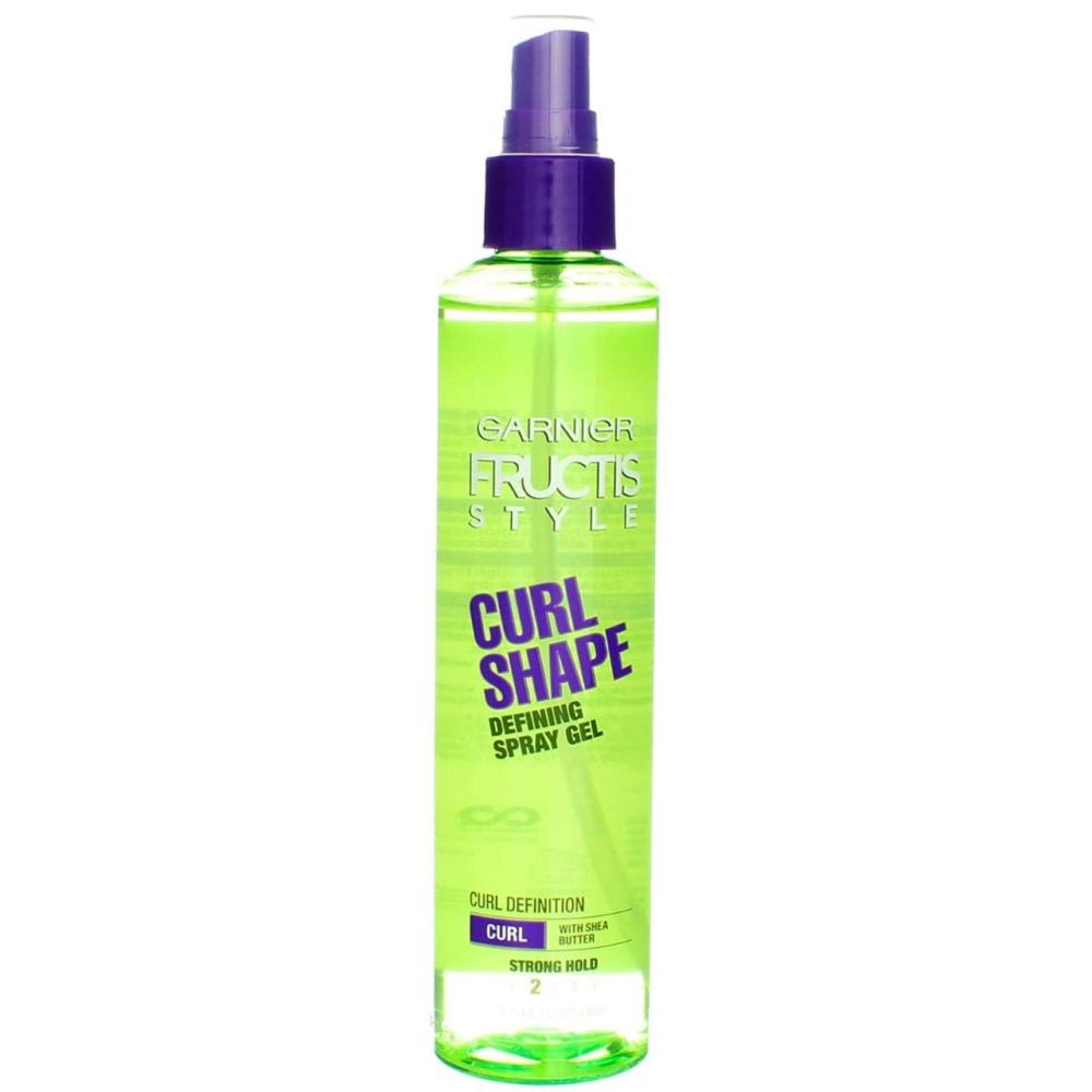 imageGarnier Fructis Style Curl Shape Defining Spray Gel for No Frizz 85 Fl Oz 3 Count Packaging May VaryShea Butter