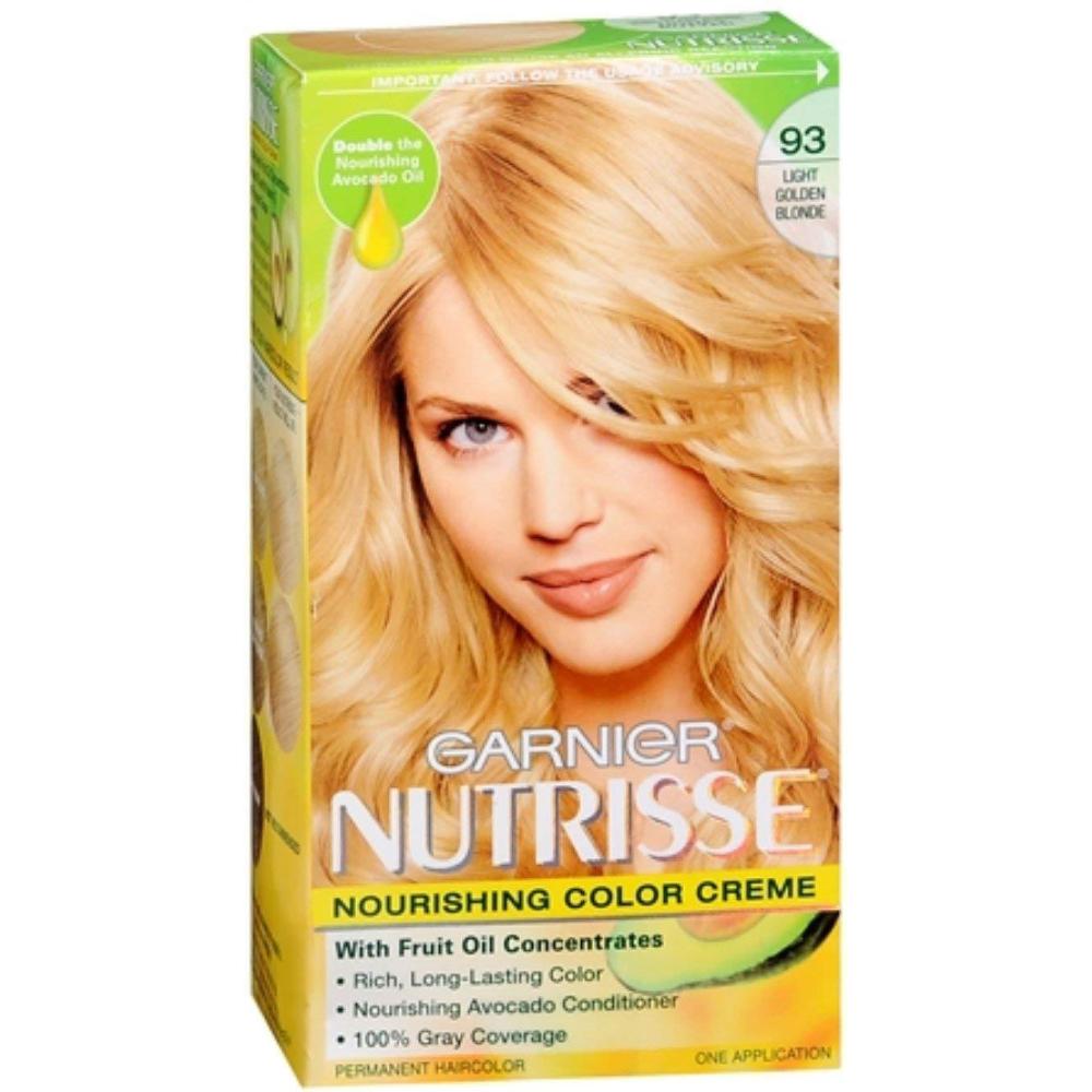 imageGarnier Hair Color Nutrisse Nourishing Creme 30 Darkest Brown Sweet Cola Permanent Hair Dye 2 Count Packaging May Vary93 Light Golden Brown