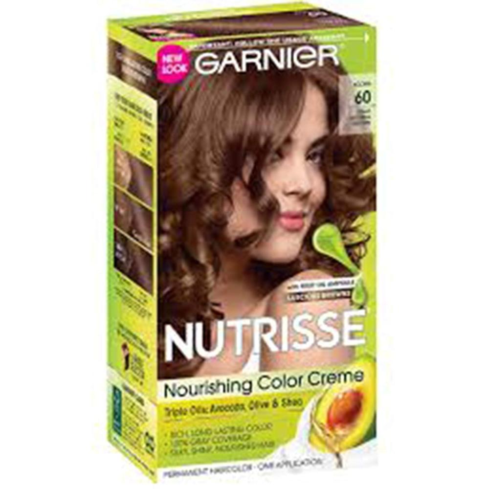 imageGarnier Hair Color Nutrisse Nourishing Creme 30 Darkest Brown Sweet Cola Permanent Hair Dye 2 Count Packaging May VaryLight Natural Brown