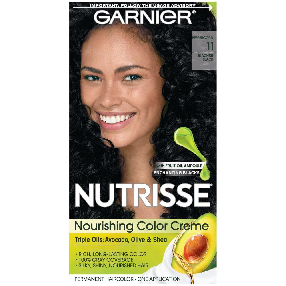 imageGarnier Hair Color Nutrisse Ultra Color Nourishing Creme RC1 Medium Intense Copper Red Terracotta Chili Permanent Hair Dye 2 Count Packaging May Vary11 Blackest Black