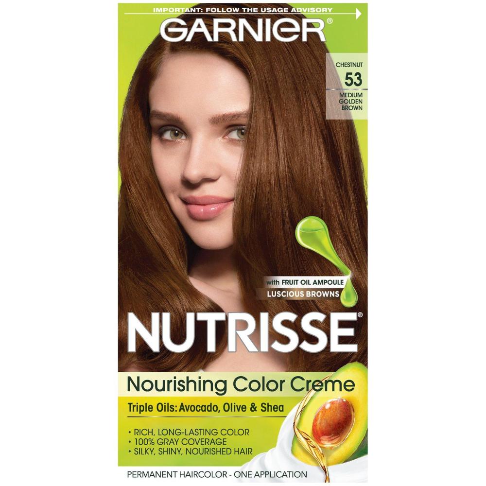 imageGarnier Hair Color Nutrisse Ultra Color Nourishing Creme RC1 Medium Intense Copper Red Terracotta Chili Permanent Hair Dye 2 Count Packaging May Vary53 Medium Golden Brown Chestnut