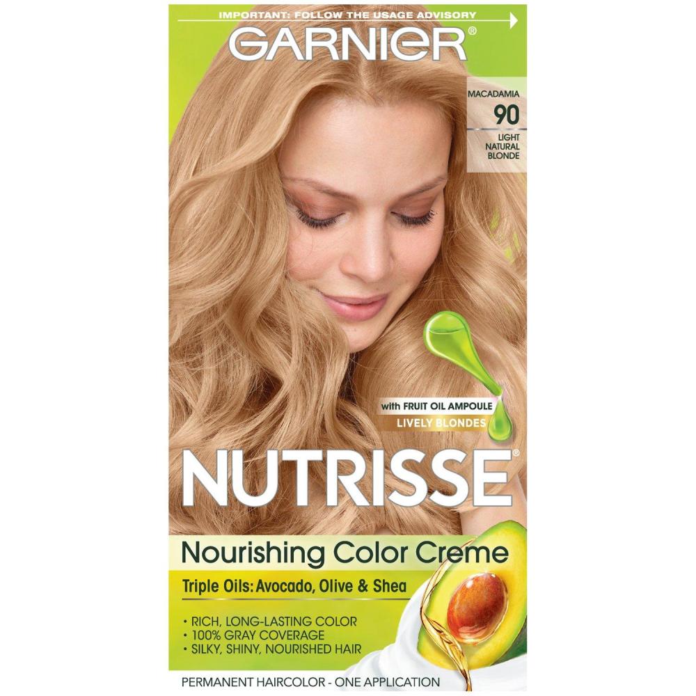 imageGarnier Hair Color Nutrisse Ultra Color Nourishing Creme RC1 Medium Intense Copper Red Terracotta Chili Permanent Hair Dye 2 Count Packaging May Vary90 Light Natural Blonde Macadamia