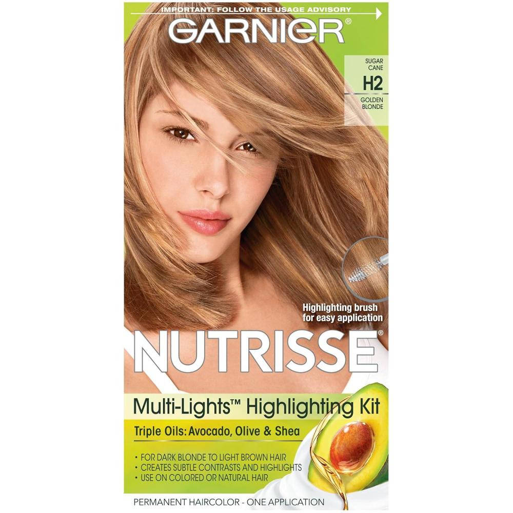 imageGarnier Hair Color Nutrisse Ultra Color Nourishing Creme RC1 Medium Intense Copper Red Terracotta Chili Permanent Hair Dye 2 Count Packaging May VaryH2 Golden Blonde