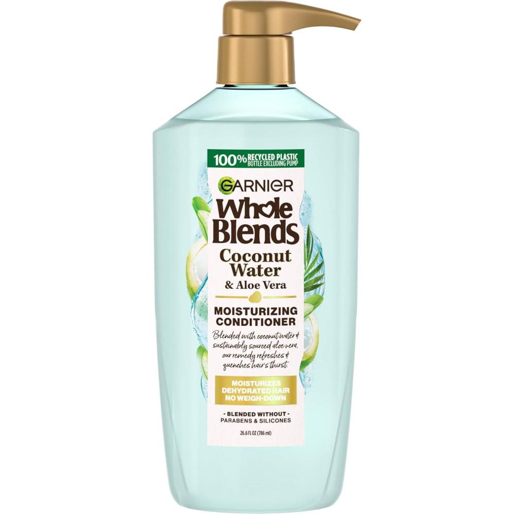 imageGarnier Whole Blends Coconut Water ampamp Aloe Vera Refreshing Conditioner for Normal Hair 266 Fl Oz 1 Count Packaging May Vary266 Fl Oz Pack of 1