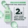 imageGarnier Fructis Hair Filler Bonding PreShampoo  Fullness Repair Shampoo Conditioner  Thickeing Spray Set with Polypeptides 4 Items 1 Kit