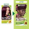 imageGarnier Hair Color Nutrisse Nourishing Creme 30 Darkest Brown Sweet Cola Permanent Hair Dye 2 Count Packaging May Vary362 Darkest Berry Burgundy Raspberry Jam