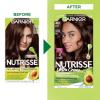 imageGarnier Hair Color Nutrisse Nourishing Creme 30 Darkest Brown Sweet Cola Permanent Hair Dye 2 Count Packaging May Vary413 Bronze Brown Bronze Sugar