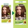 imageGarnier Hair Color Nutrisse Nourishing Creme 30 Darkest Brown Sweet Cola Permanent Hair Dye 2 Count Packaging May Vary53 Medium Golden Brown Chestnut