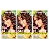 imageGarnier Hair Color Nutrisse Nourishing Creme 30 Darkest Brown Sweet Cola Permanent Hair Dye 2 Count Packaging May Vary60 Light Natural Brown Acorn