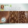 imageGarnier Hair Color Nutrisse Nourishing Creme 30 Darkest Brown Sweet Cola Permanent Hair Dye 2 Count Packaging May Vary63 Light Golden Brown Brown Sugar