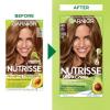 imageGarnier Hair Color Nutrisse Nourishing Creme 30 Darkest Brown Sweet Cola Permanent Hair Dye 2 Count Packaging May Vary63 Light Golden Brown Brown Sugar