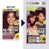 imageGarnier Hair Color Nutrisse Nourishing Creme 30 Darkest Brown Sweet Cola Permanent Hair Dye 2 Count Packaging May VaryBR3 Intense Burgundy Lotus Berry