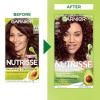 imageGarnier Hair Color Nutrisse Nourishing Creme 30 Darkest Brown Sweet Cola Permanent Hair Dye 2 Count Packaging May VaryCranberry