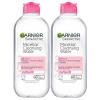 imageGarnier Micellar Water Hydrating Facial Cleanser ampamp Makeup Remover Suitable for Sensitive Skin Vegan Cruelty Free 135 Fl Oz 400mL 2 CountUnscented