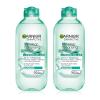 imageGarnier Micellar Water with Hyaluronic Acid Facial Cleanser ampamp Makeup Remover Hydrating and Plumping For All Skin Types Vegan Cruelty Free 135 Fl Oz 400mL 2 CountUnscented