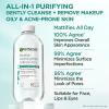 imageGarnier Micellar Water with Salicylic Acid Allin1 Mattifying Facial Cleanser and Makeup Remover for Oily and Acne Prone Skin 135 Fl OzUnscented