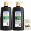 imageGarnier Whole Blends Black Charcoal ampamp Nigella Flower Oil Rebalancing Shampoo and Conditioner Set for Greasy Scalp ampamp Dry Ends with Sample 266 Fl Oz 1 Kit Packaging May Vary