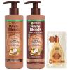 imageGarnier Whole Blends Sulfate Free Remedy Miracle Frizz Tamer 10in1 LeaveIn Conditoner for Very Frizzy Hair Coconut Oil ampamp Cocoa Butter 5 Fl Oz 2 Count Packaging May VaryCoconut