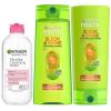 imageGarnier Back to School BundleMicellar Water 400mL  Fructis Sleek ampamp Shine Shampoo 22 Fl Oz Conditioner 21 Fl Oz 3 Items 1 Kit Packaging May Vary