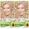imageGarnier Hair Color Nutrisse Nourishing Creme 30 Darkest Brown Sweet Cola Permanent Hair Dye 2 Count Packaging May Vary111 ExtraLight Blonde White Chocolate