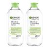imageGarnier Micellar Water for Oily Skin Facial Cleanser ampamp Makeup Remover Mattifying For All Skin Types Vegan Cruelty Free 135 Fl Oz 400mL 2 CountFragrance free