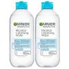 imageGarnier Micellar Water for Waterproof Makeup Hydrating Facial Cleanser ampamp Makeup Remover Suitable for Sensitive Skin Vegan Cruelty Free 135 Fl Oz 400mL 2 Count135 Fl Oz Pack of 2