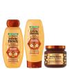 imageGarnier Whole Blends Honey Treasures Repairing Shampoo and Conditioner Set for Dry Damaged Hair 22 Fl Oz 2 Items 1 Kit Packaging May VaryHoney