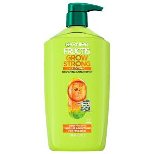 imageGarnier Fructis Grow Strong Thickening Conditioner for Fine Hair BiotinC 323 Fl Oz 1 Count Packaging May Vary