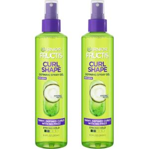 imageGarnier Fructis Style Curl Shape Defining Spray Gel for No Frizz 85 Fl Oz 3 Count Packaging May VaryCoconut