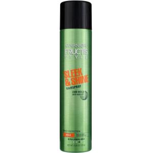 imageGarnier Fructis Style Sleek and Shine AntiHumidity Hairspray Ultra Strong Hold Frizz Protection 825 Oz 1 Count Packaging May VaryBamboo