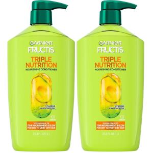 imageGarnier Fructis Triple Nutrition Nourishig Conditioner for Dry to Very Dry Hair 338 Fl Oz 1 Count Packaging May Vary338 Fl Oz Pack of 2