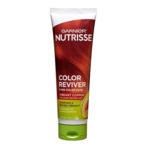 imageGarnier Hair Color Nutrisse Color Reviver 5 MIN Color Mask Vibrant Red for Color Treated Hair to Nourish ampamp Revives Vibrancy For Auburn Reds 42 Fl Oz 2 Count Packaging May VaryVibrant Copper