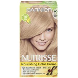 imageGarnier Hair Color Nutrisse Nourishing Creme 30 Darkest Brown Sweet Cola Permanent Hair Dye 2 Count Packaging May VaryLight Natural Blonde