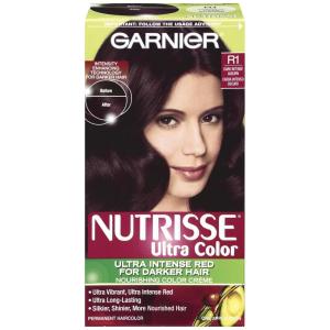 imageGarnier Hair Color Nutrisse Nourishing Creme 30 Darkest Brown Sweet Cola Permanent Hair Dye 2 Count Packaging May VaryR1 Dark Intense Auburn Nourishing Color Creme Permanent