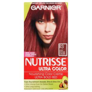 imageGarnier Hair Color Nutrisse Nourishing Creme 30 Darkest Brown Sweet Cola Permanent Hair Dye 2 Count Packaging May Varylight intense auburn