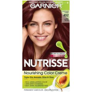 imageGarnier Hair Color Nutrisse Ultra Color Nourishing Creme RC1 Medium Intense Copper Red Terracotta Chili Permanent Hair Dye 2 Count Packaging May Vary452 Dark Reddish Brown